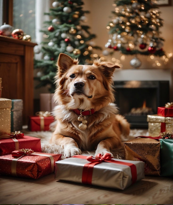 Noël et animaux domestiques : un lien qui se renforce en France